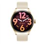 Ice-Watch - Ice Smart 3.0-1.2 Gold Beige AMOLED GPS - Montre connectée Ronde dorée pour Femme avec Bracelet en Silicone - 025115