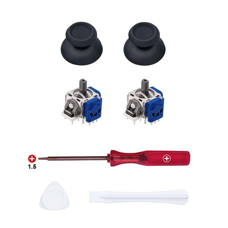 Mcbazel Joysticks de Réparation Hall Effect pour Manette PS5 DualSense