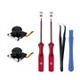 Wigearss Joysticks de Réparation à Effet Hall pour Manettes NS Switch/Switch OLED