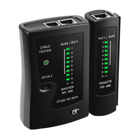 Mcbazel Testeur de Câble RJ11/RJ12/RJ45