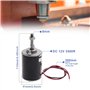 eMagTech 30W CW/CCW Aimant permanent DC 12V Moteur 3500RPM Moteur à engrenage électrique réversible Haute vitesse à faible bruit