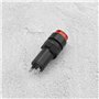 ECSiNG 18pcs Voyant d'alimentation LED DC 12V Montage Encastré sur Panneau pour Appareils Électroménagers de Télécommunications