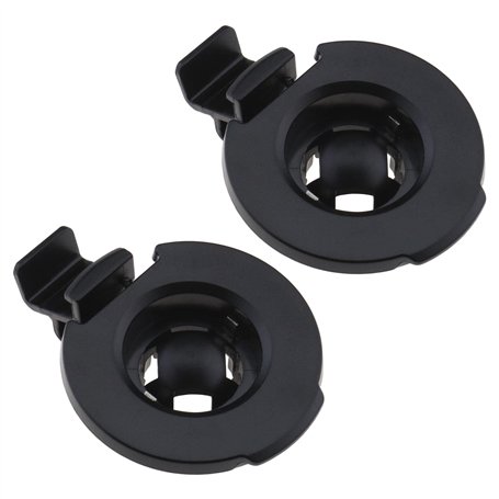 ECSiNG Lot de 2 Supports GPS de Rechange compatibles avec Garmin Nuvi 42 42LM 44 44LM 52 52LM 54 54LM 55 55LM 55LMT