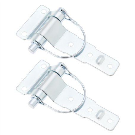 LT Easiyl 2pcs Charnières en Acier Détachables de Voiture de Type D Charnière de Voiture Matériel de Goupille Amovible Adapté Au