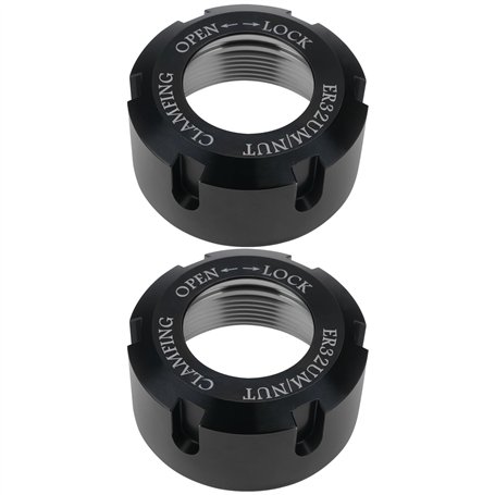 LT Easiyl Lot de 2 écrous de serrage ER32 M40 x 1