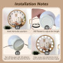 3 Couleurs Lumières de Miroir, 14 Ampoules Hollywood Dimmable LED Mirror Light Kit, 10 Niveaux de Luminosité Miroir Lumineux de 