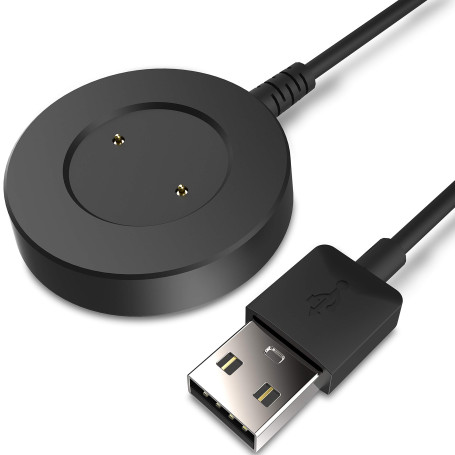 TUSITA Chargeur Compatible avec Huawei Watch GT, GT2, GT 2e, Magic 2, Honor Watch Dream, GS Pro - Câble de Chargement USB 100cm