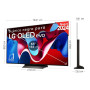 TV OLED Evo LG OLED65C4 164 cm 4K UHD Smart TV 2024 Noir et Brun