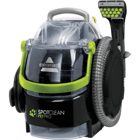 BISSELL SpotClean Pet Pro, Shampouineuse Canapé, Moteur Puissant de 750W, Idéal pour les Propriétaires d'Animaux, Nettoyeur pour