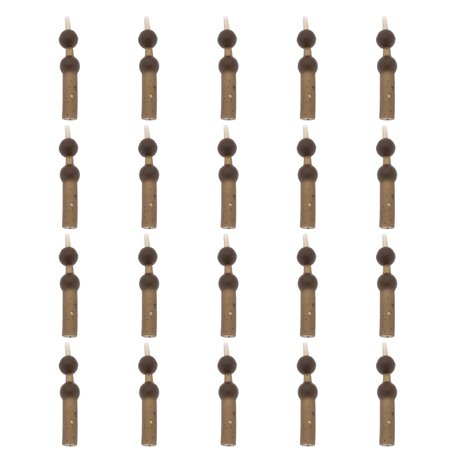 LT Easiyl Lot de 20 Manchons Et Perles pour Hélicoptère Accessoires de Pêche Compatible avec Les Engins de Pêche à La Carpe Chod