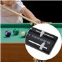 SG Store Tableau de Score de Billard Noir en Plastique 255 X 59 Mm Tableau de Score de Billard à Fixation Murale pour Tables de 