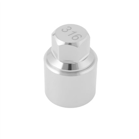 Briny River 1pc 316 Clé de Verrouillage pour écrou de Roue 316 Adaptateur de Douille pour écrou de Roue Outil de Verrouillage po