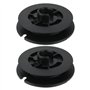 Briny River Lot de 2 poulies de démarreur de rotor compatibles avec Stihl TS410 TS420 Coupe-disque M5721 42381901001 4238.190.10