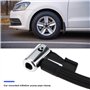 Briny River Adaptateur de Tuyau de Gonflage de Pneu M6 pour Mandrin à Pince pour Buse de Pneu Voiture Moto Vélo Connecteur de Tu