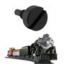 Briny River Vis de Pivot D'épaulement pour Plateau de Déchargement de Wagon à Minerai Fendu Noir Compatible avec Lionel 3459-20