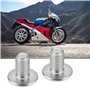 Briny River Lot de 20 Vis de Carénage de Moto M5 X 8 Mm Boulons de Fixation en Acier Inoxydable Compatible avec Honda VFR750