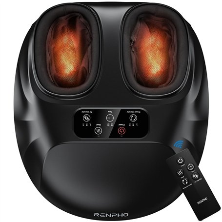 Renpho Appareil De Massage Des Pieds Avec Une Chambre Plus Grande