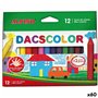 Crayons gras de couleur Alpino Dacscolor Multicouleur 12 Pièces (60 Unités)