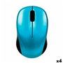 Souris sans-fil Verbatim GO NANO Bleu Noir 1600 dpi (4 Unités)