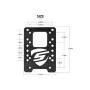 STRASSE Adaptateur de montage STRASSE T598 - Ajustement précis pour roue Thrustmaster T598 sur votre cockpit