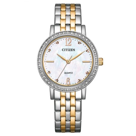 Citizen Femmes Analogique Automatique Japonais Montre avec Bracelet en Acier Inoxydable EL3106-59D