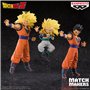 Banpresto Figurine d'action Gohan Ultimate (Vs Majin Buu) Dragon Ball Z - Match Makers 16 cm - BP28920P Multicolore - Figurine à