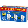 Raid Diffuseurs electriques liquides - 3 kits 81ml