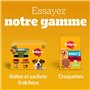 Pedigree DENTASTIX 70 Bâtonnets à Mâcher pour Moyen Chien 10-25kg, 10 Sachets de 7, Saveur Poulet et Bœuf, Détartrage Dentaire C