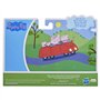 Peppa Pig - Peppa Adventures Petite Voiture Rouge avec Figurine de Cochon