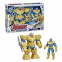 Avengers Marvel Mech Strike 9-inch Action Figure Toy Infinity Mech Suit Thanos and Blade Weapon for Kids Ages 4 and Up
