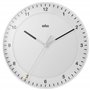 Braun Grande Horloge Murale analogique Classique avec Mouvement de Balayage Silencieux