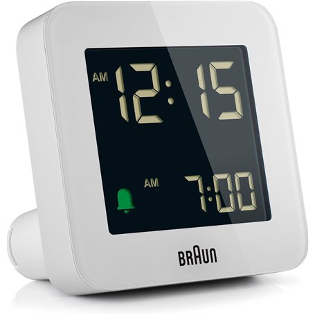 Braun Réveil numérique avec Fonction Snooze