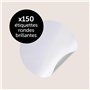 AVERY - 150 étiquettes Jet d'encre blanches brillant 51mm Rondes