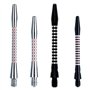 WINMAU Tiges de fléchettes en aluminium noir