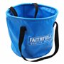 Seau Pliable étanche Faithfull – Conteneur léger en PVC avec poignées Robustes et Design Compact et Pliable à Plat pour Le Netto