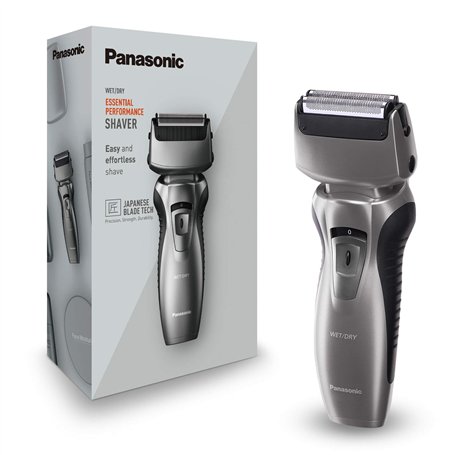 Panasonic - Personalcare ES-RW33-H503 | Rasoir 2 lames Etanche 2 accessoires 30 min d'autonomie Charge complète en 12h Grilles c