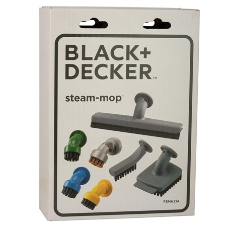 Kit d'accessoires complet Steambuster BLACK+DECKER pour balai vapeur