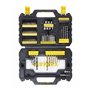 Stanley Sta88544-Xj Lot de 76 embouts pour perçage et vissage, noir/jaune