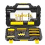 Stanley Sta88544-Xj Lot de 76 embouts pour perçage et vissage, noir/jaune