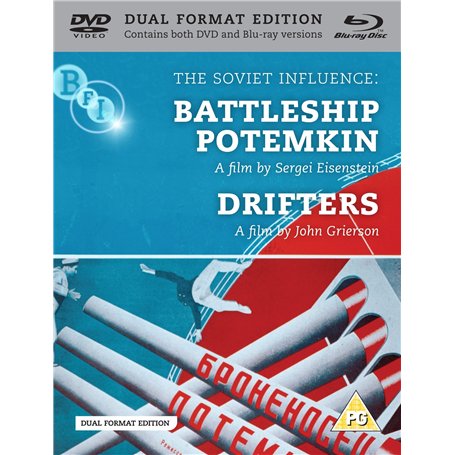 The Soviet Influence: Battleship Potemkin + Drifters (DVD & Blu-Ray) [1929] [Import]