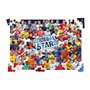 Winning Moves Puzzle 1000 Pieces World Football Stars + Poster – Stars du Football Mondial – Équipes emblématiques, Joueurs célè