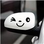 Simplement ST20 Winky œil Image Autocollant Transfert Lot de 2 Stickers