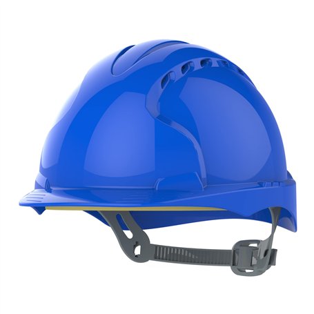 JSP Casque Evo®2 ventilé - glissière - Bleu (AJF030-000-500)