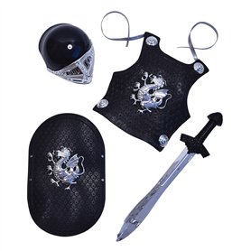 Bristol Novelty BA601 Kit d'Armure de Chevalier pour Enfant Halloween