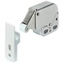 Lot de 2 mini loquets tactiles pour portes d'armoires de caravane et camping-car