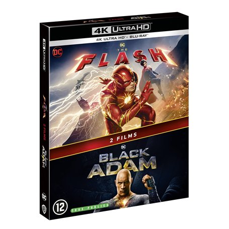 Black Adam + The Flash [4K Ultra HD + Blu-Ray]