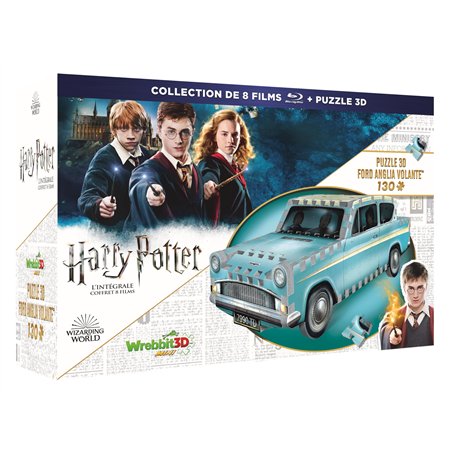 Harry Potter-L'intégrale des 8 Films [+ Puzzle 3D Wrebbit]