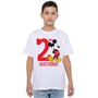 Mickey Mouse 2nd Birthday Unisex Kids T Shirt