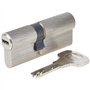 Cylindre de Serrure - YALE - YC1000+ - Débrayable - 30x40 mm - 6 Goupilles - 4 Clés réversibles - Nickelé