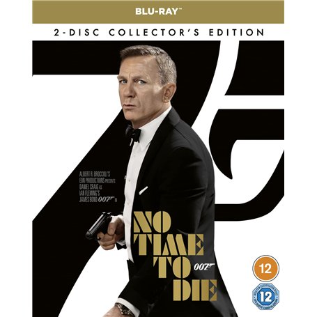 No Time to Die (James Bond) [Blu-Ray] [2021] [Region Free] [Import]